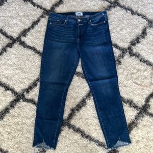 Paige jeans hoxton crop 32